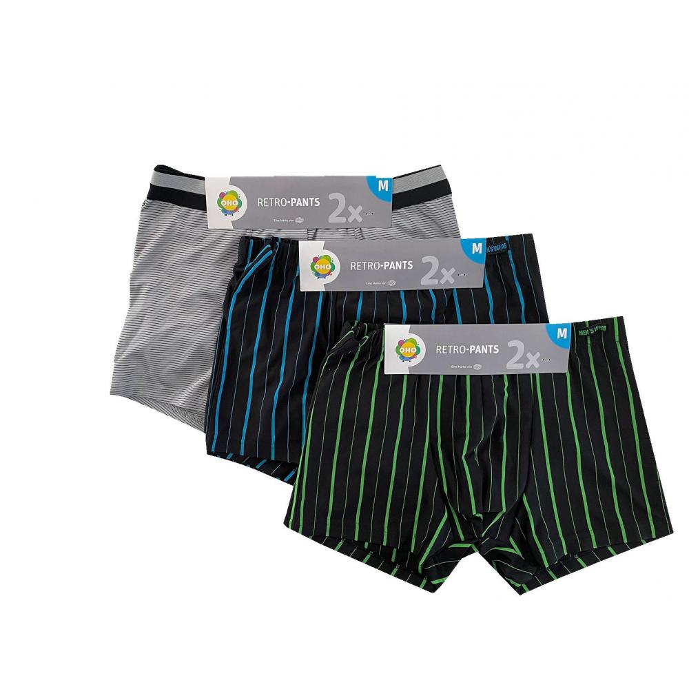 Produktabbildung keine Marke OHO Damen-Slips oder Herren-Pants, je 2er-Pack