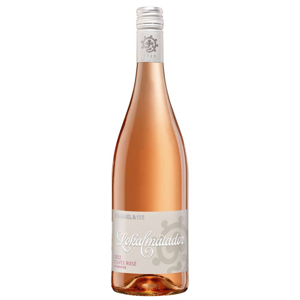 Produktabbildung Weingut Hammel Roséwein Cuvee Lokalmatador, halbtrocken