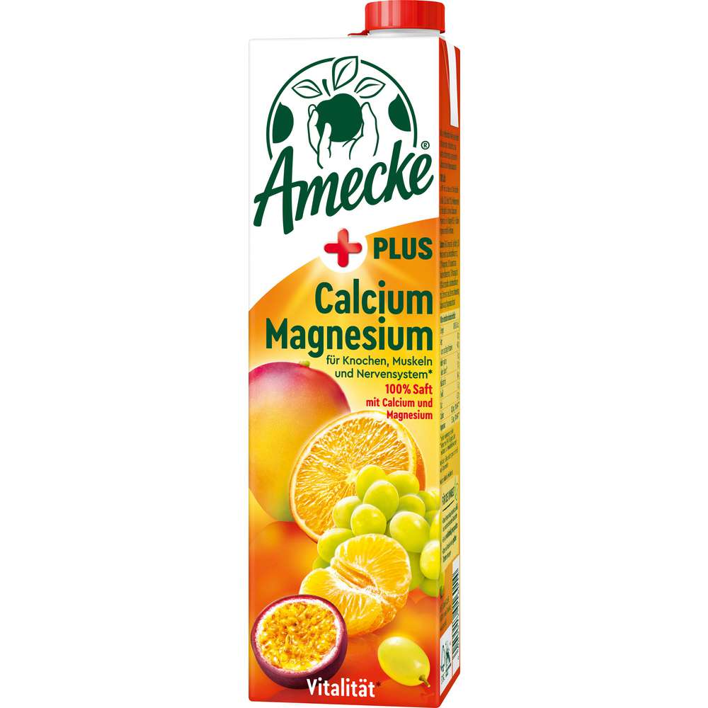 Produktabbildung Amecke Plus Magnesium/Calcium Fruchtsaft