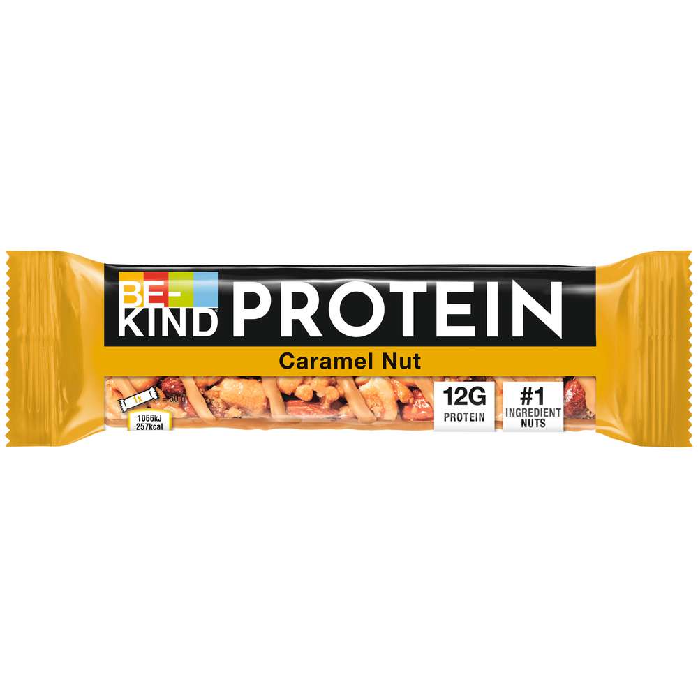 Produktabbildung Be-Kind Protein-Riegel Caramel Nut
