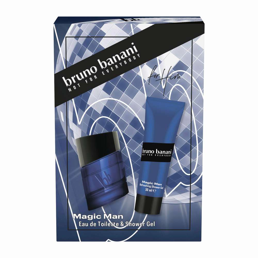 Produktabbildung Bruno Banani Geschenk-Set Magic Man, Eau de Toilette/Shower Gel