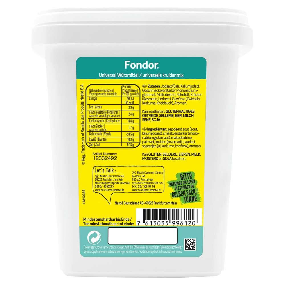 Produktabbildung Maggi Fondor Universal