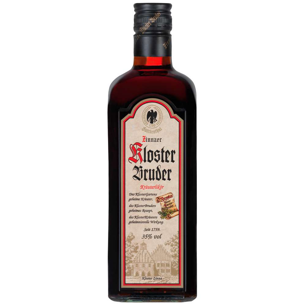 Produktabbildung Zinnaer Klosterbruder 35% Vol.