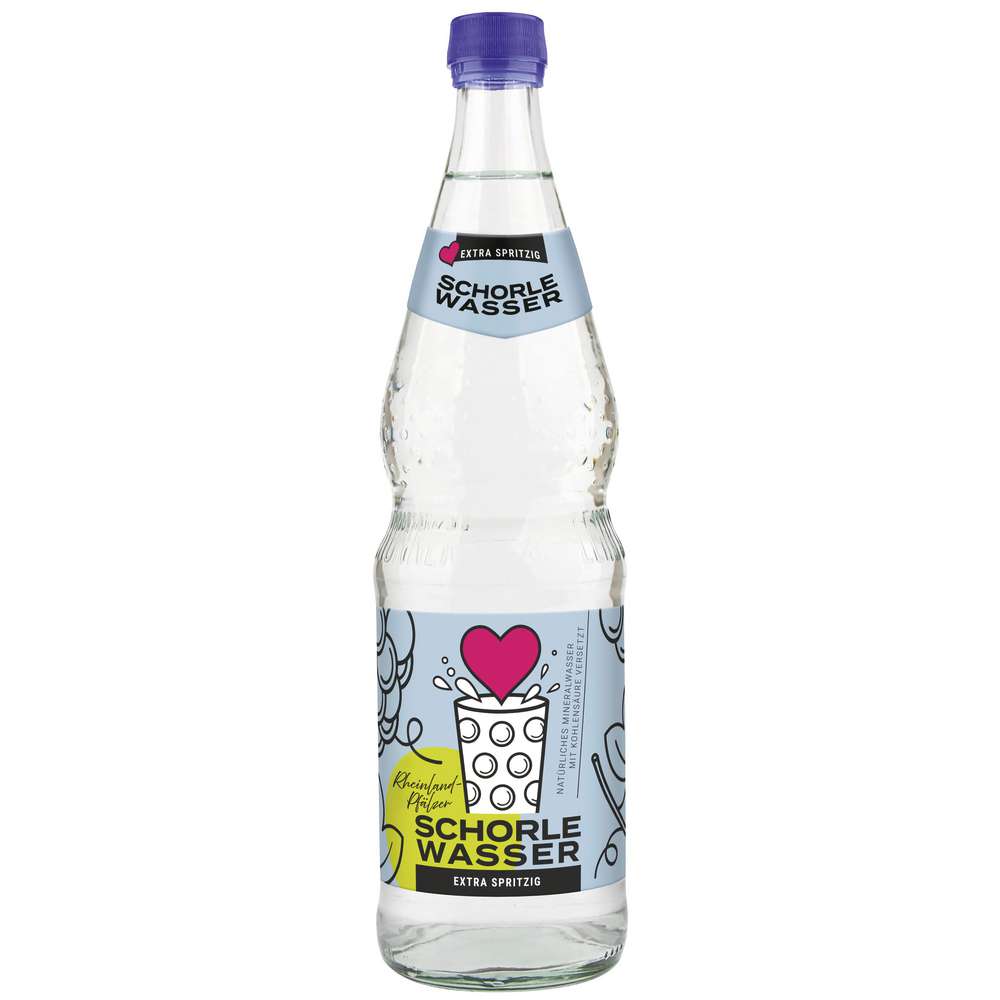 Produktabbildung Weisensteiner Schorlenwasser, extra spritzig
