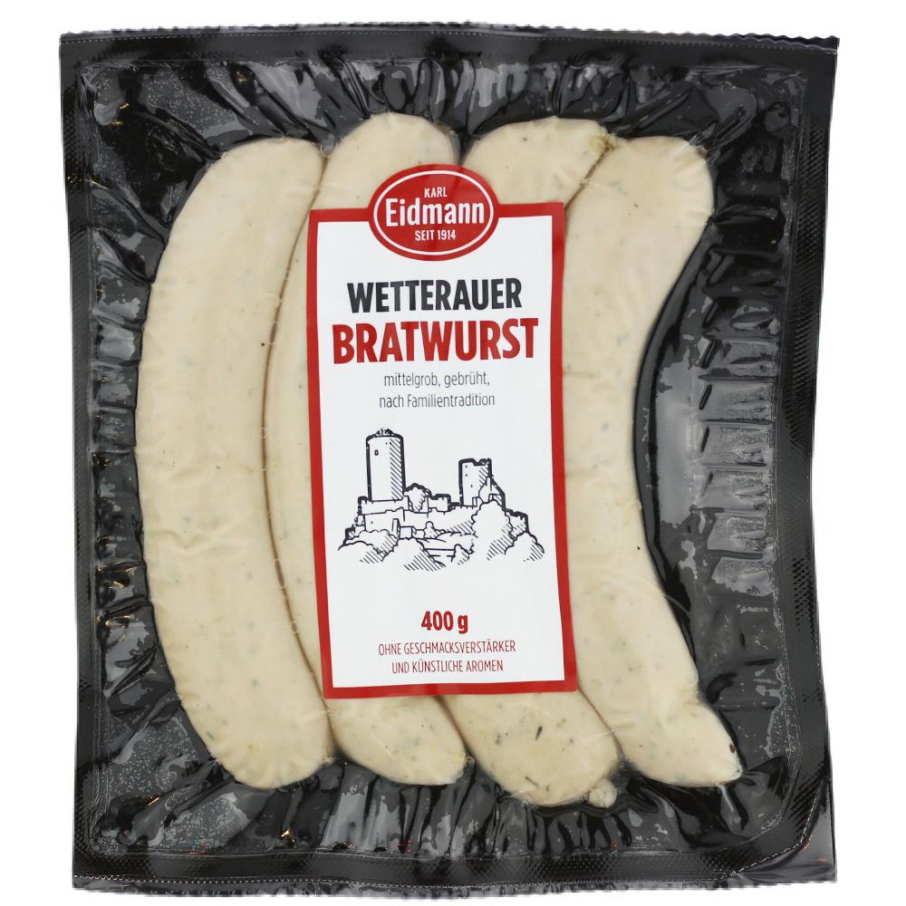 Produktabbildung keine Marke Eidmann Wetterauer Bratwurst, 400 g