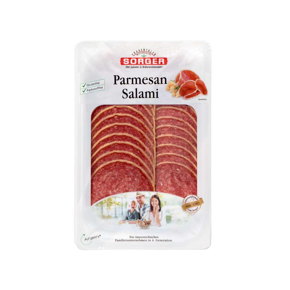 Produktabbildung Sorger Parmesansalami