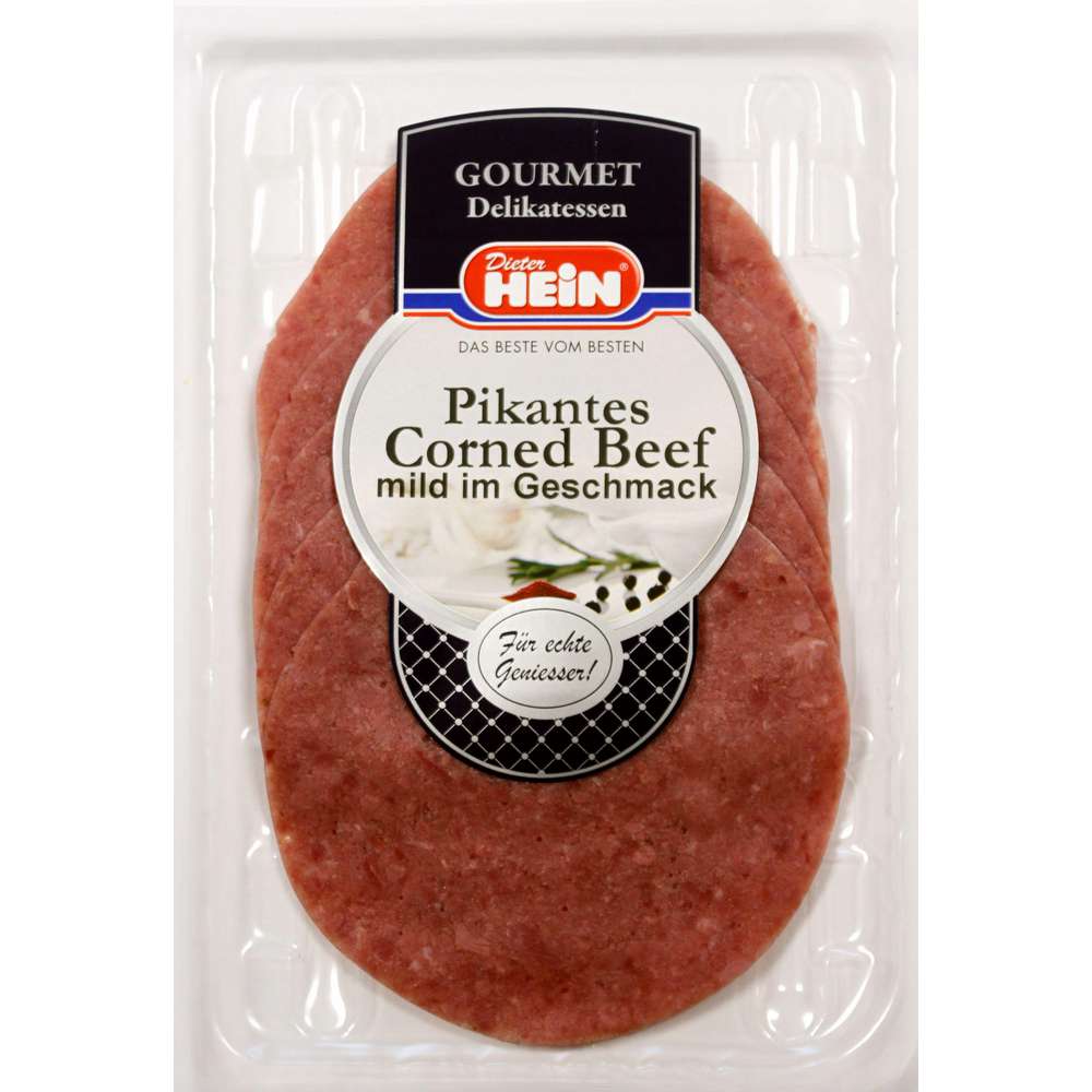 Produktabbildung Dieter Hein Corned Beef Aufschnitt