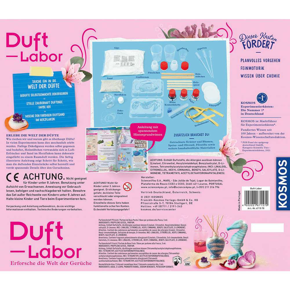 Produktabbildung Kosmos Duft-Labor