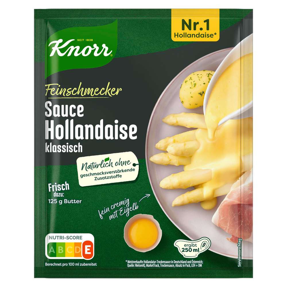 Produktabbildung Knorr Feinschmecker Sauce Hollandaise, klassich