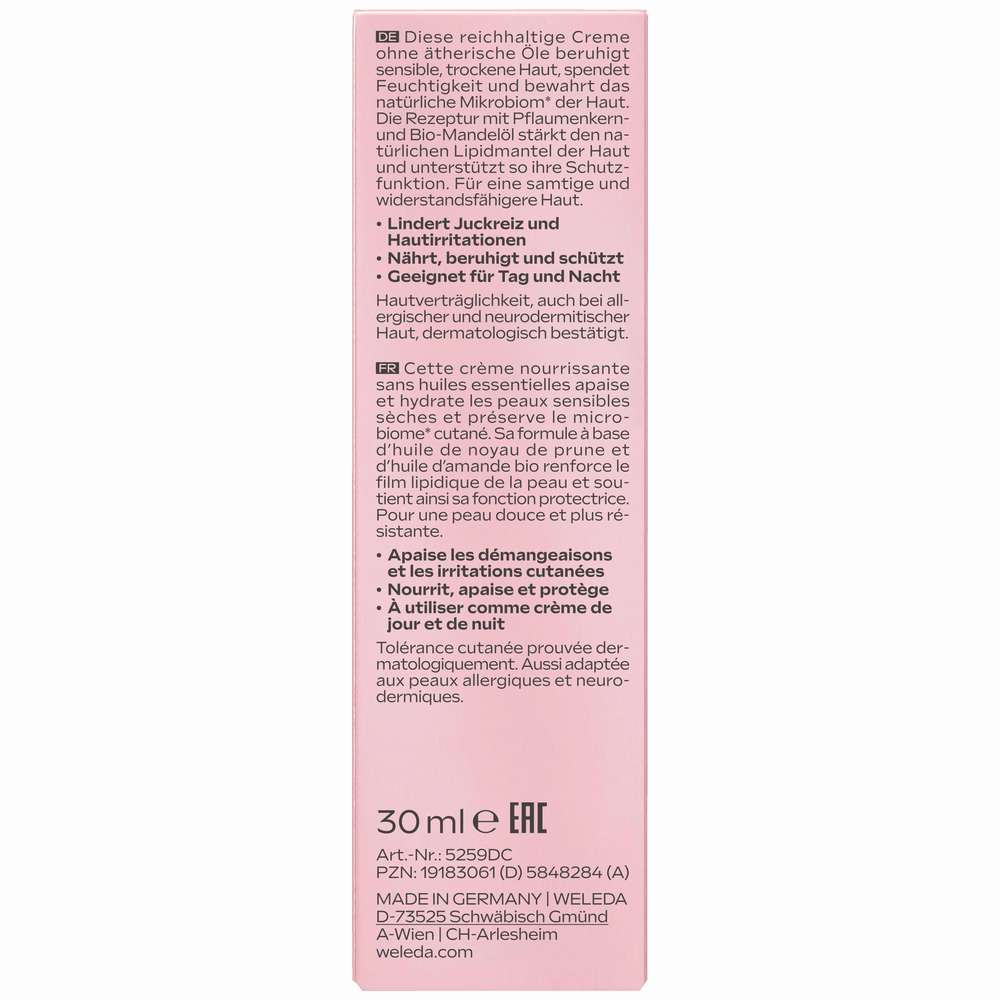 Produktabbildung Weleda Feuchtigkeitscreme, Mandel