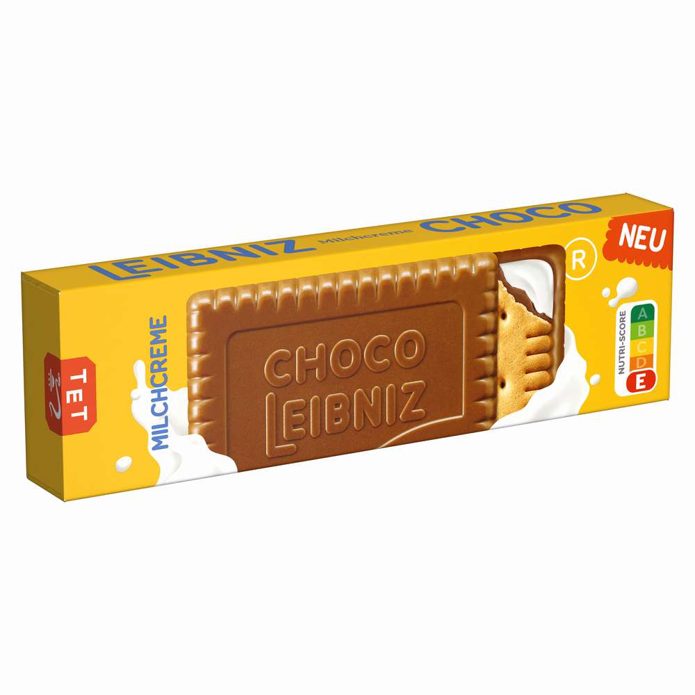 Produktabbildung Leibniz Butterkeks, Choco & Milchcreme
