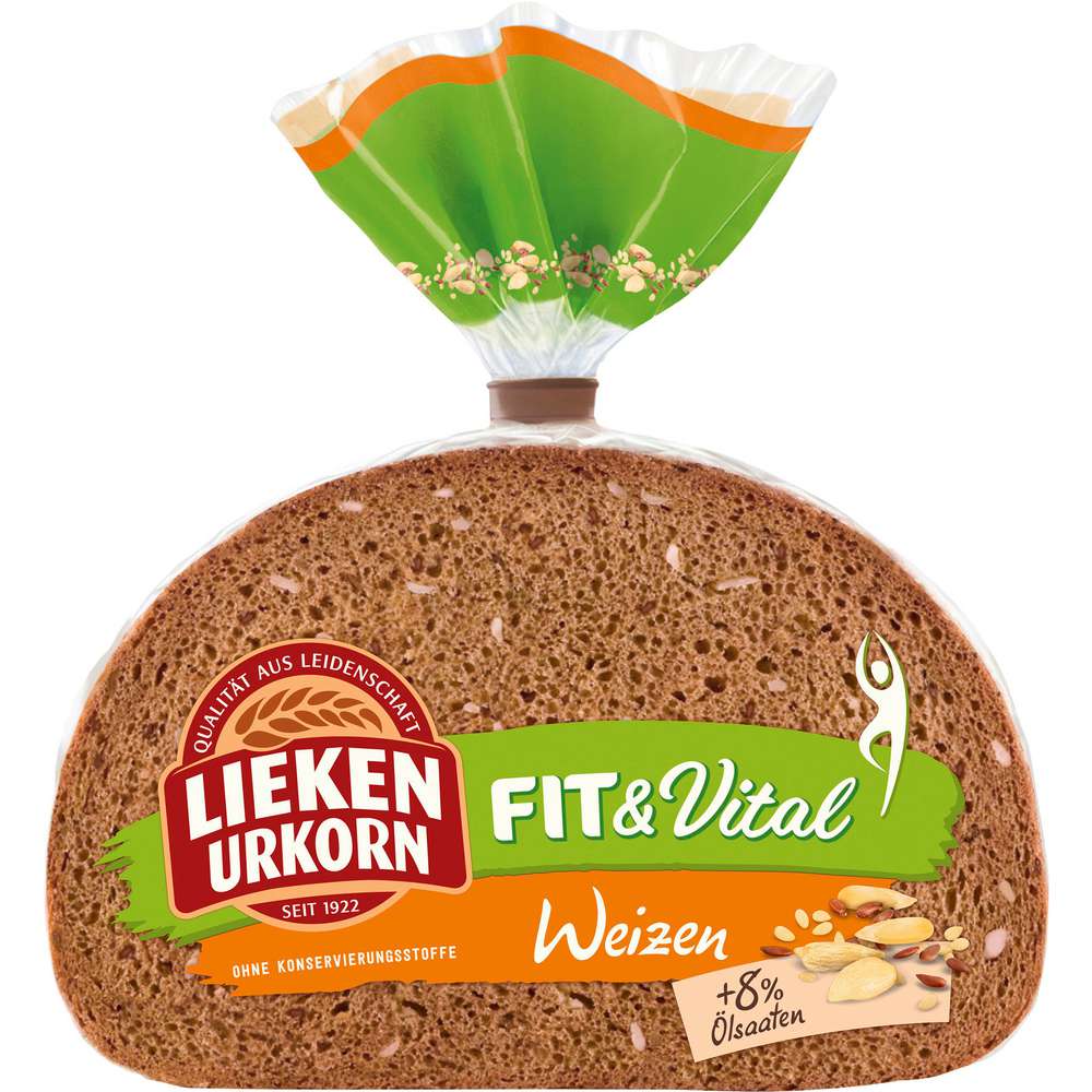 Produktabbildung Lieken Urkorn Fit & Vital Weizen Brot