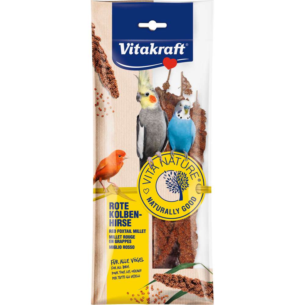 Produktabbildung Vitakraft Vogelfutter Vita Nature Rote Kolbenhirse