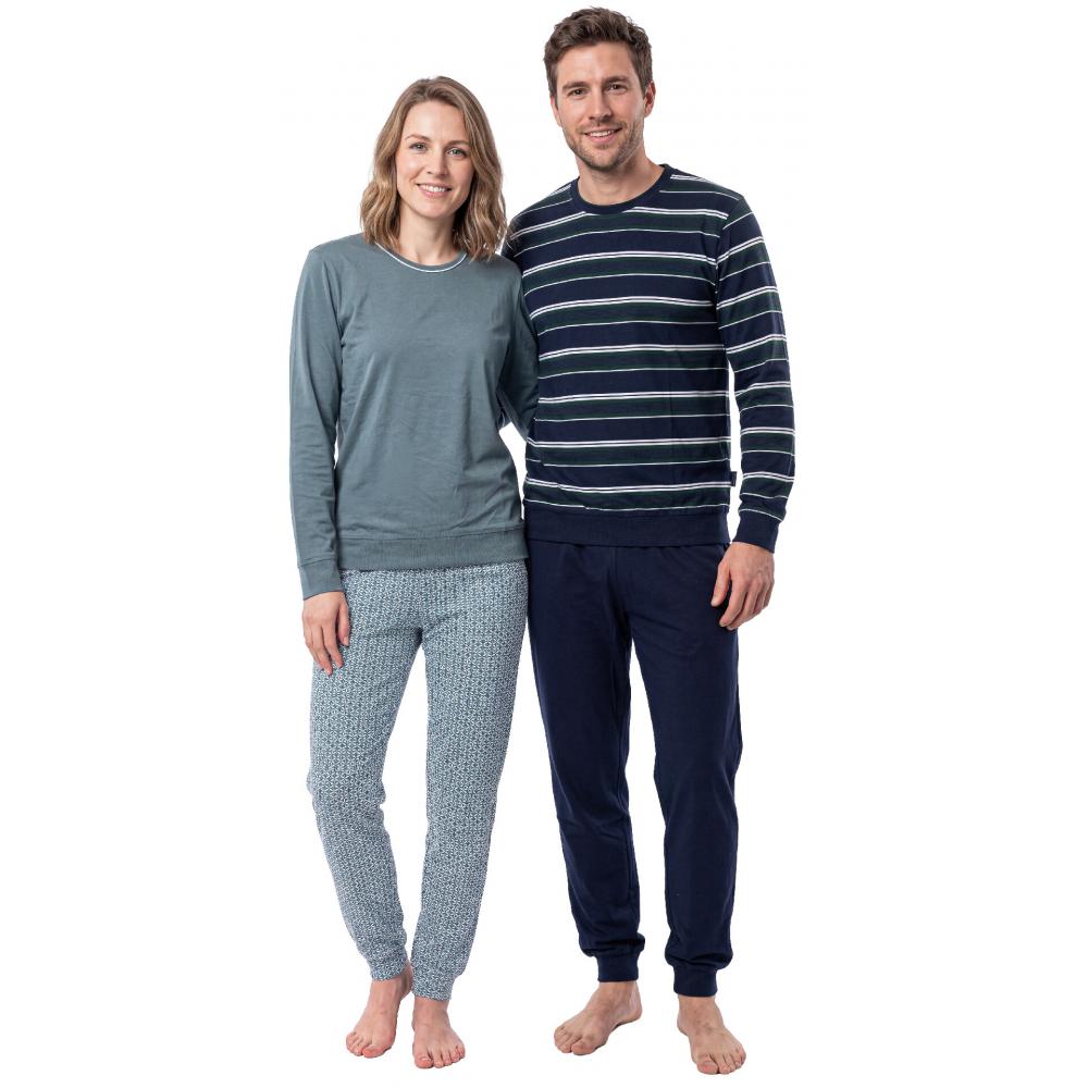 Produktabbildung keine Marke Damen- oder Herren-Schlafanzug, je Set