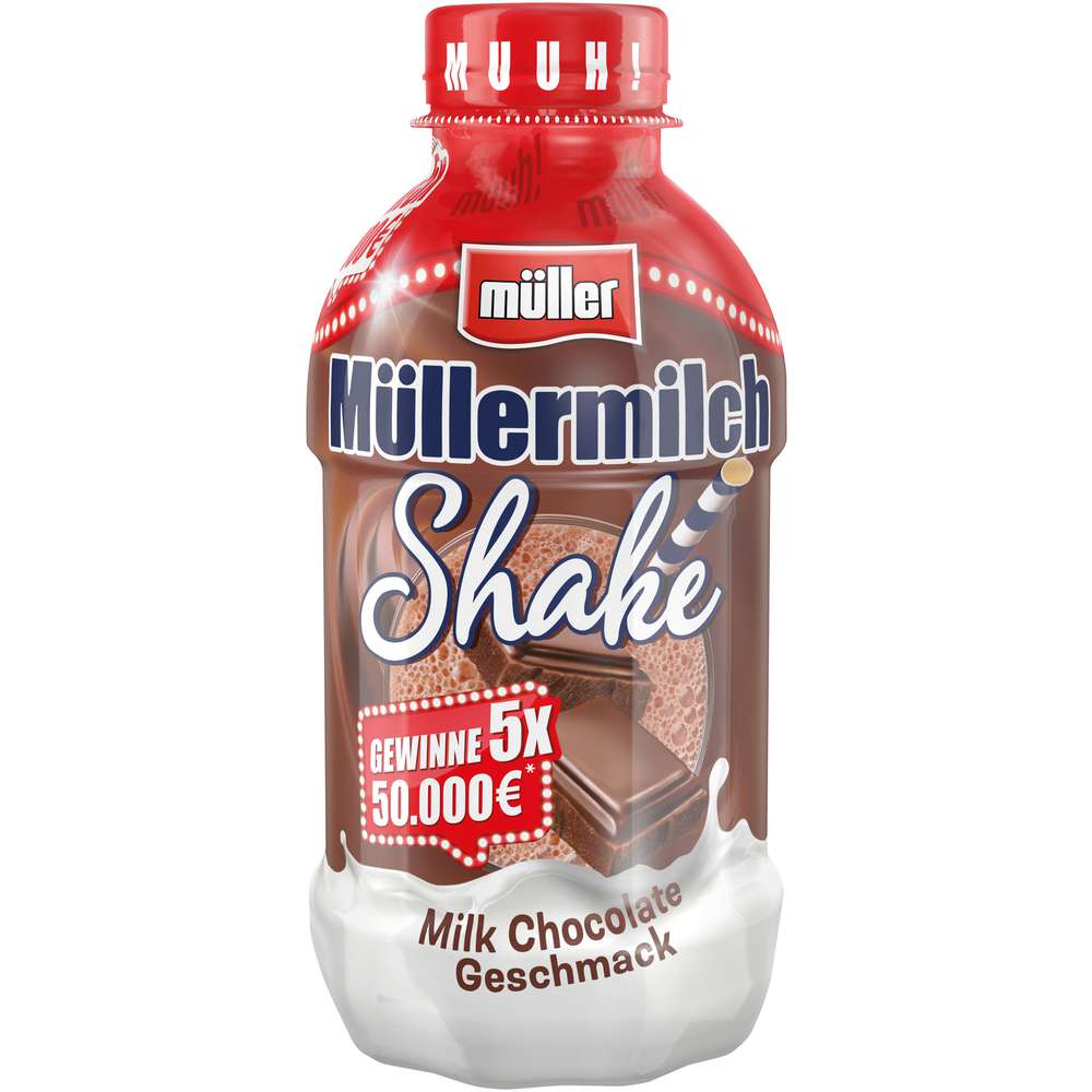 Produktabbildung Müller Müllermilch Shake, Schokolade