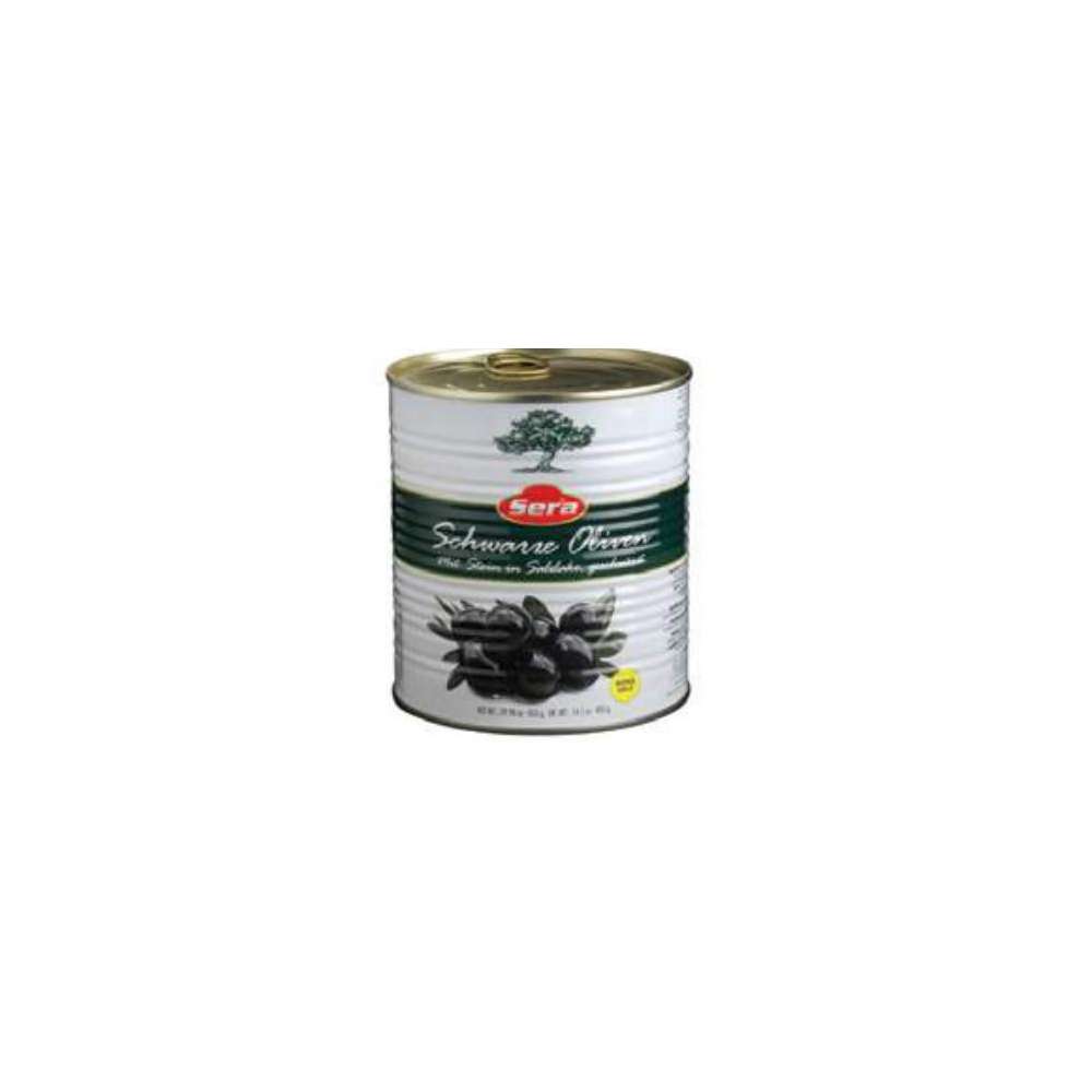Produktabbildung Sera Schwarze Oliven mit Stein