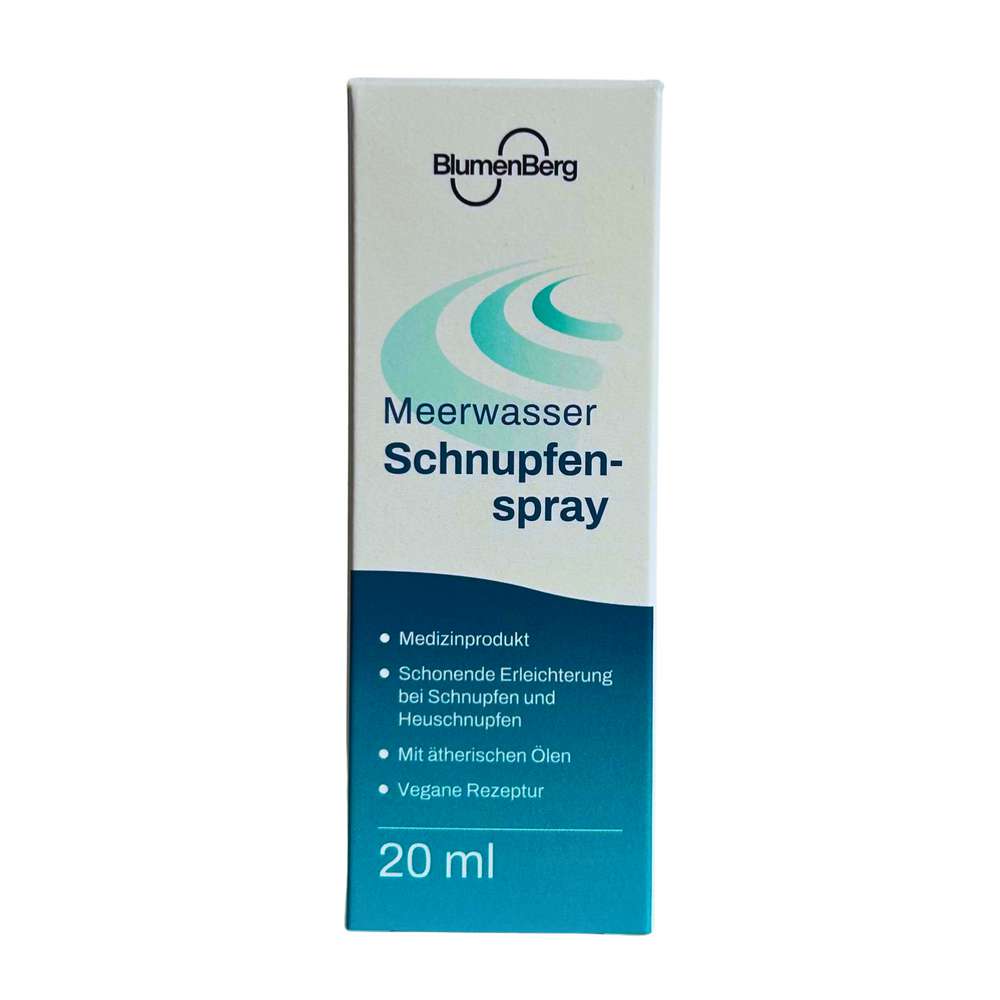 Produktabbildung BlumenBerg Meerwasser Schnupfenspray