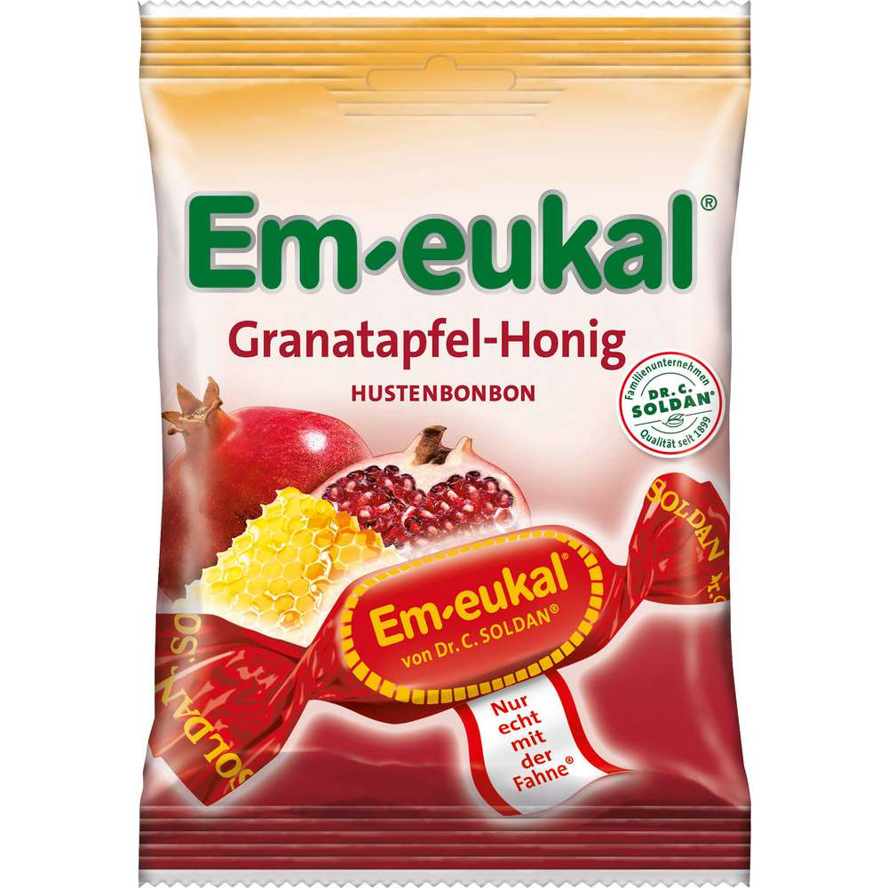 Produktabbildung Em-Eukal Bonbons, Granatapfel-Honig