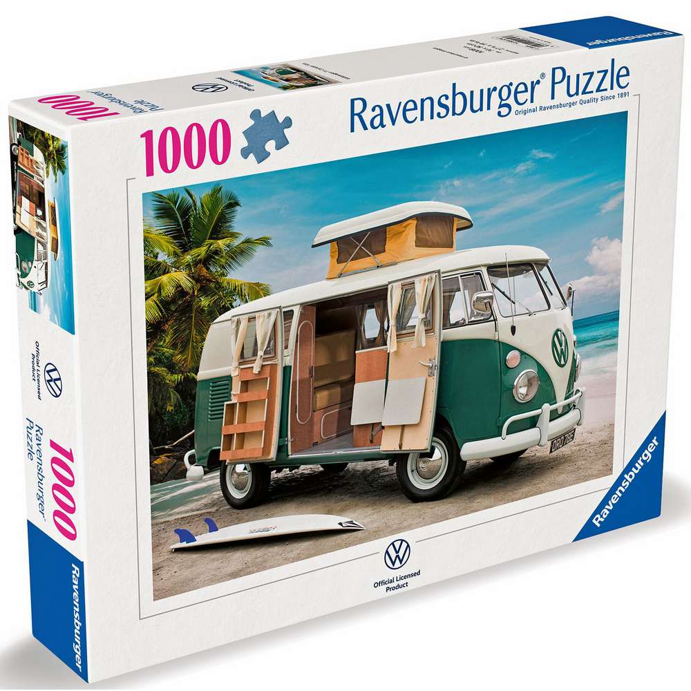 Produktabbildung Ravensburger Puzzle 1000 Teile Volkswagen T1 Camper Van