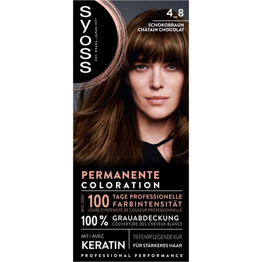 Produktabbildung Syoss Permanente Coloration  4_8 Schokobraun
