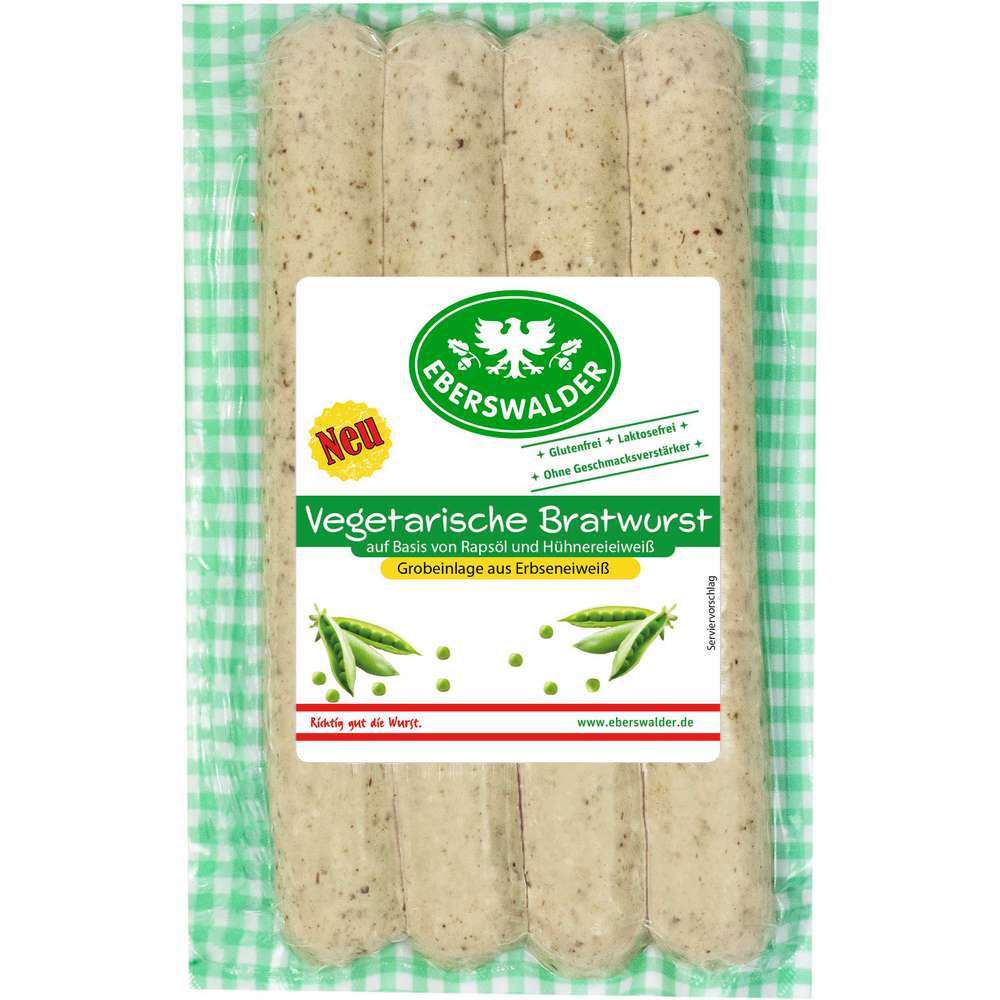 Produktabbildung Eberswalder Vegetarische Bratwurst
