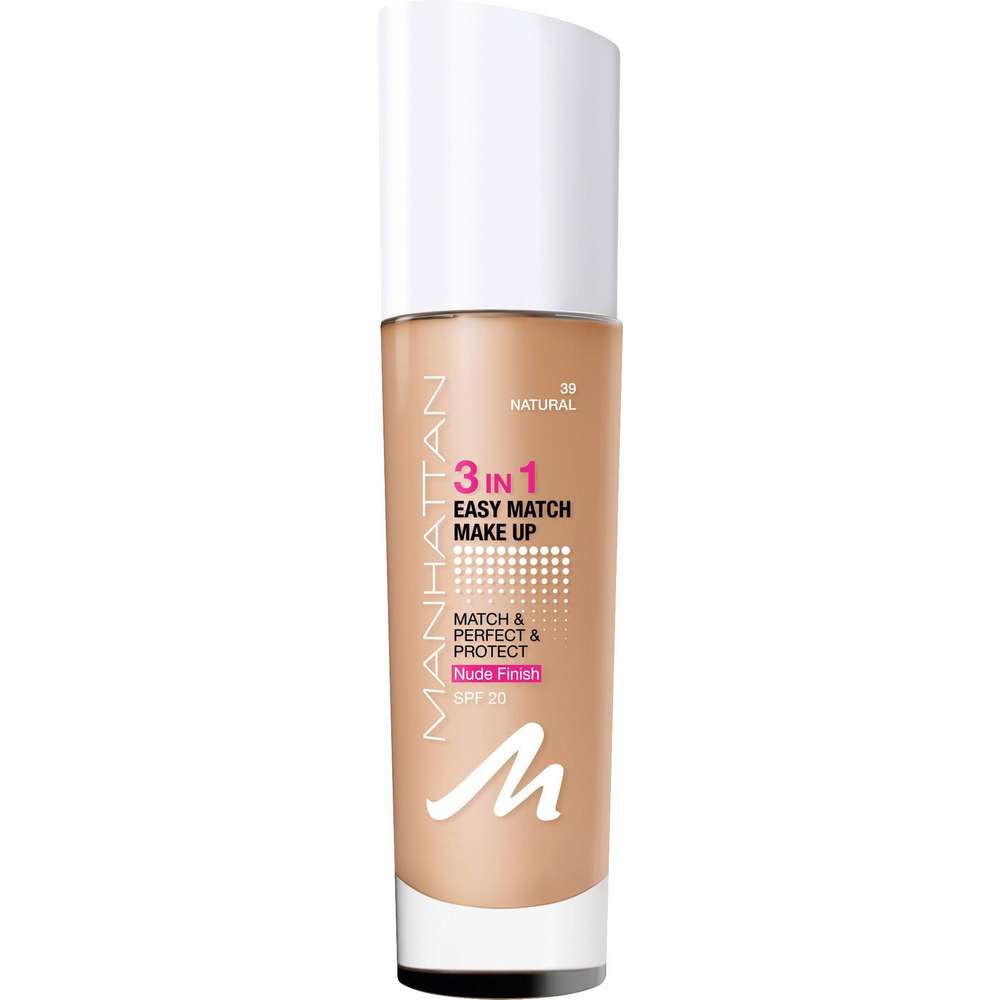 Produktabbildung Manhattan Make-Up Easy Match 3 in 1, Natural Beige 39