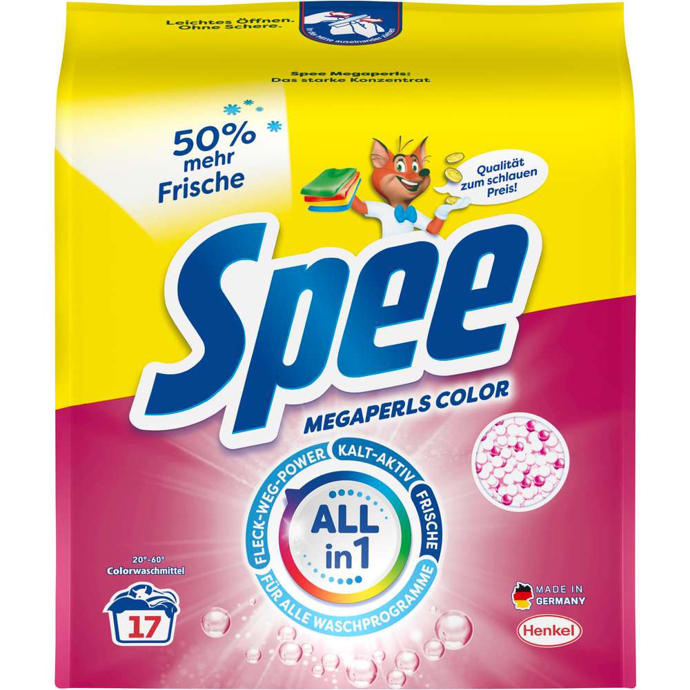 Produktabbildung Spee Color-Waschmittel Megaperls