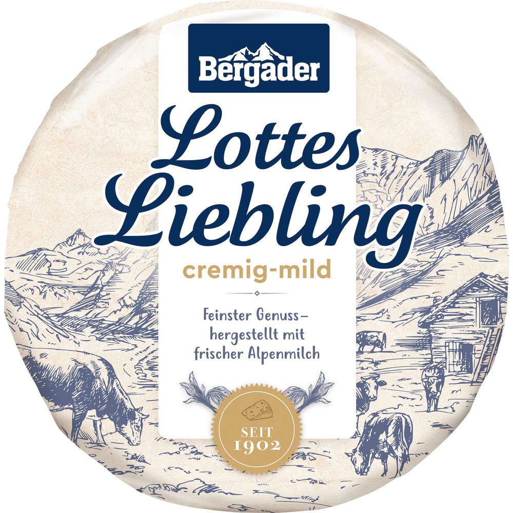 Produktabbildung Bergader Lottes Liebling, cremig-mild