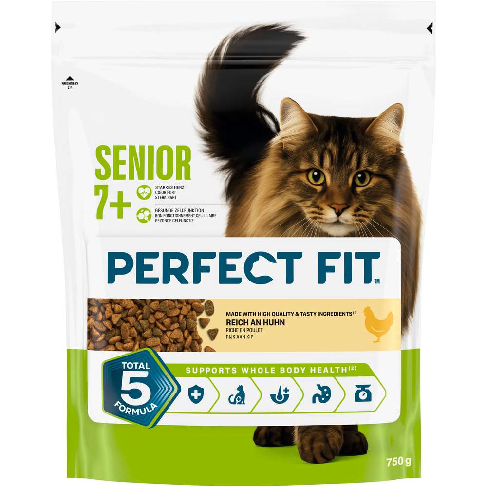 Produktabbildung Perfect Fit Katzen-Trockenfutter, Senior, Huhn