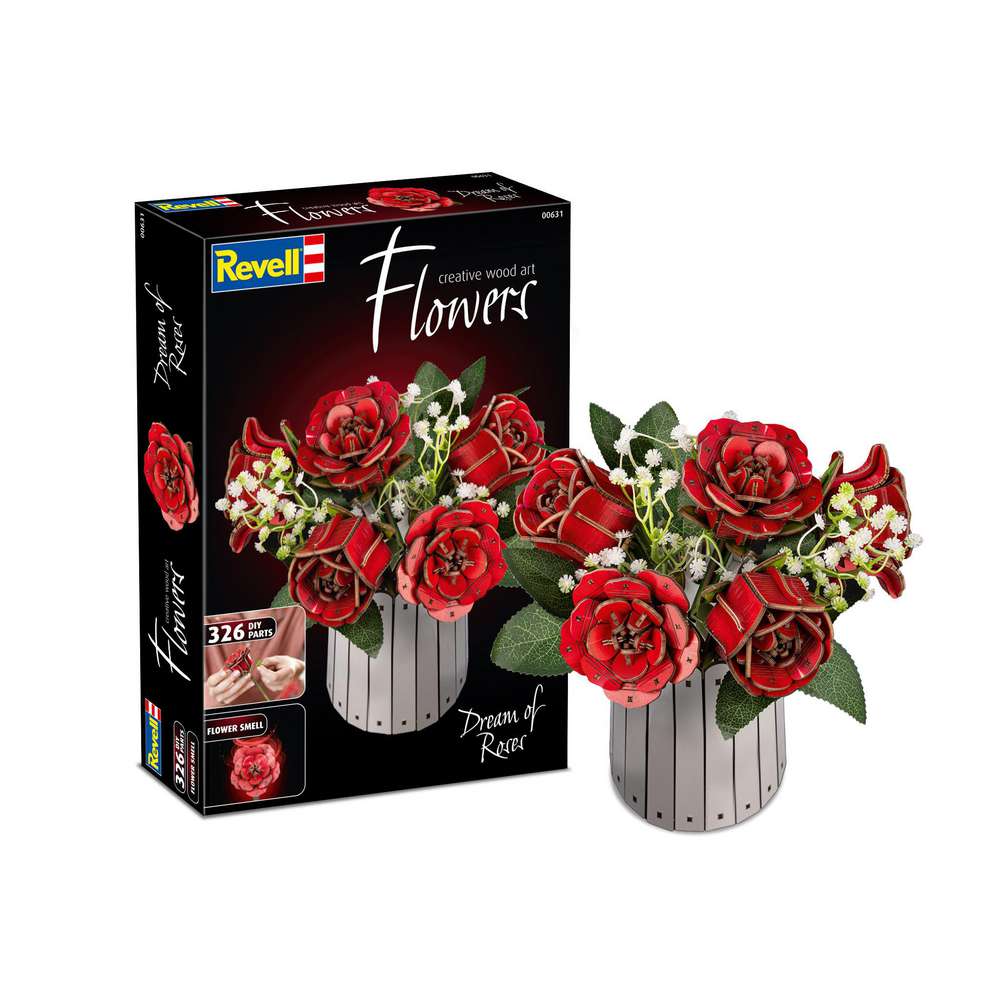 Produktabbildung Revell Holzbausatz Dream of Roses 00631