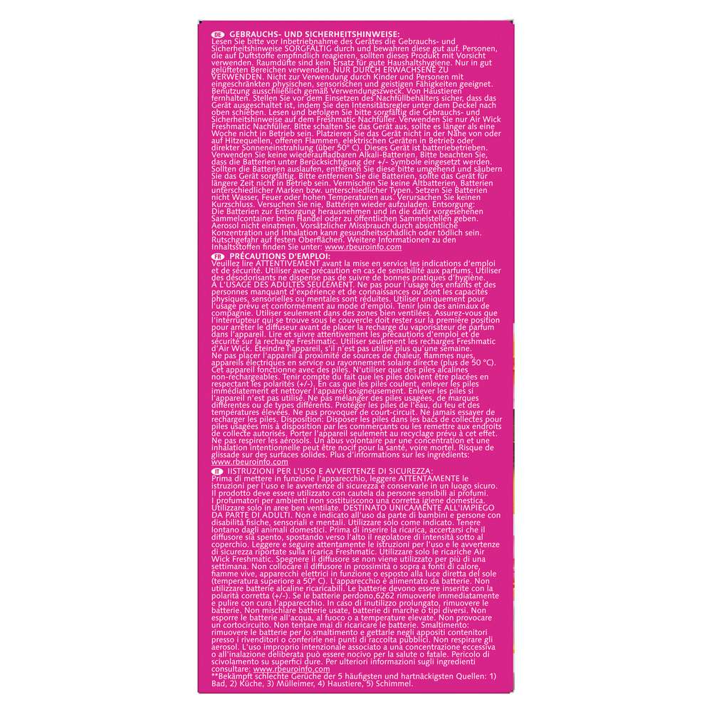 Produktabbildung Air Wick Duftspray Freshmatic Starter-Set, Sommervergnügen