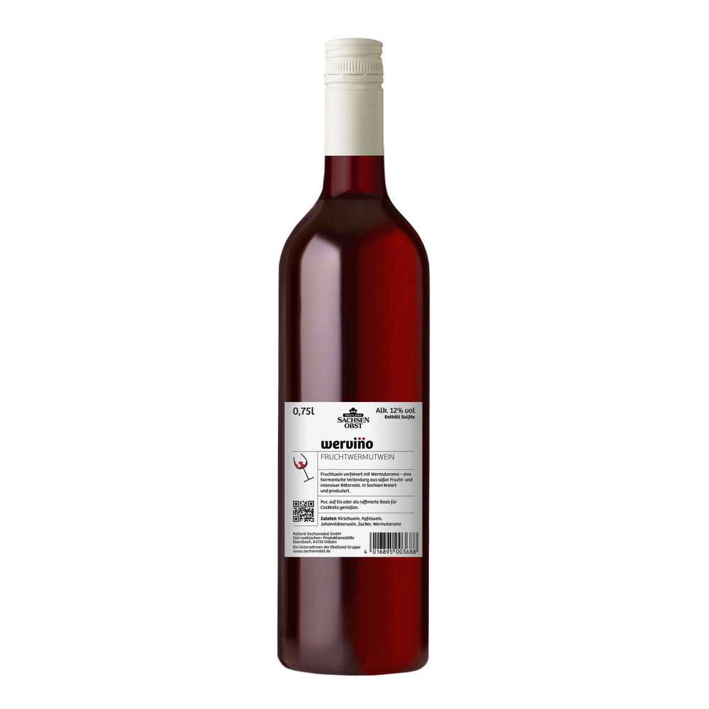 Produktabbildung Sachsenobst Wervino Fruchtwermutwein