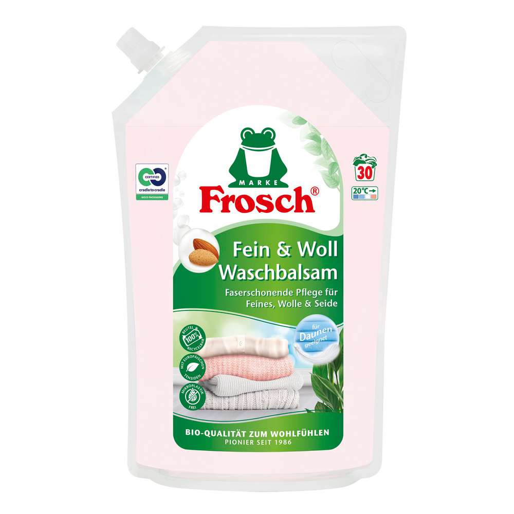 Produktabbildung Frosch Bio Waschbalsam Fein & Wolle