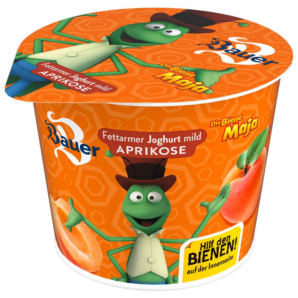 Produktabbildung Bauer Kinderjoghurt 125g Aprikose
