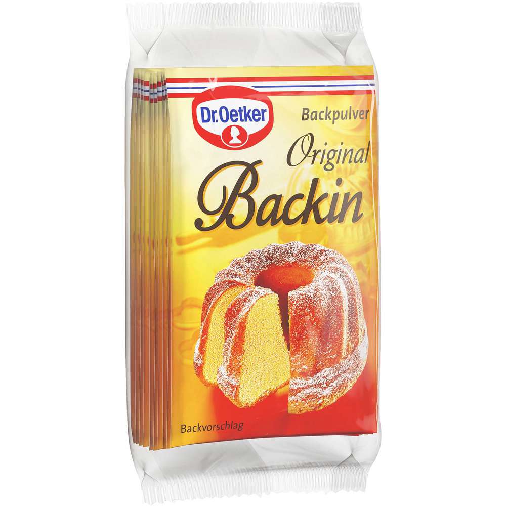 Produktabbildung Dr. Oetker Backpulver Backin