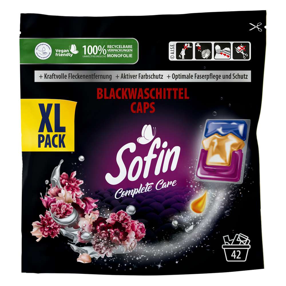 Produktabbildung Sofin Waschmittel-Caps, Black