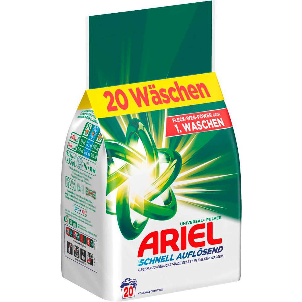 Produktabbildung Ariel Universal-Waschmittel, Pulver