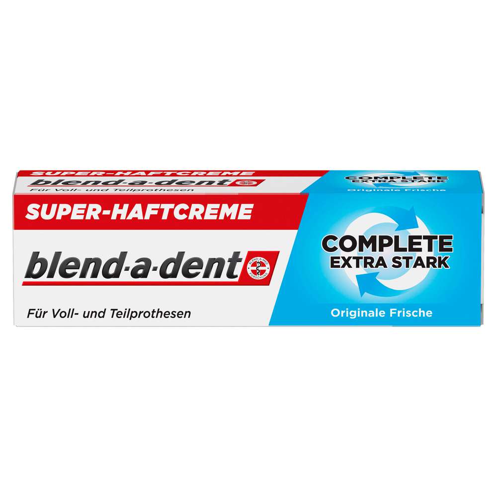 Produktabbildung Blend-A-Dent Haftcreme für Voll- und Teilprothesen Complete Original