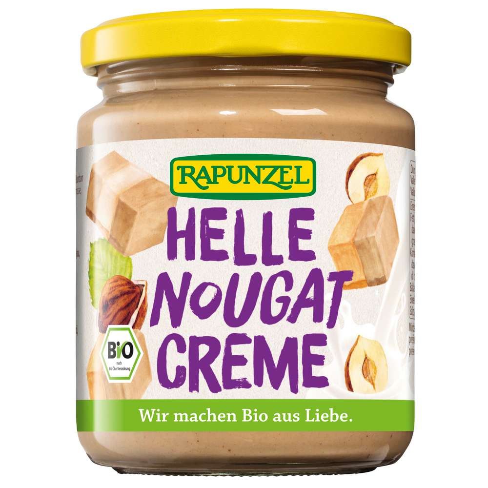 Produktabbildung Rapunzel Bio Helle Nougat-Creme 