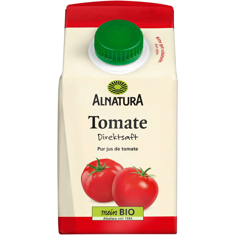Produktabbildung Alnatura Gemüsesaft, Tomatensaft mit Meersalz