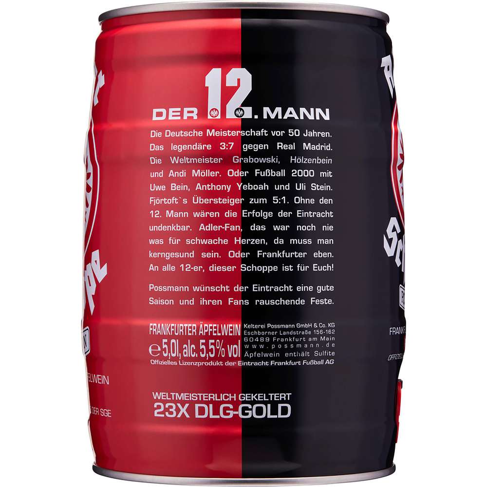 Produktabbildung Possmann Apfelwein-Pur Partyfass, Adler Schoppe