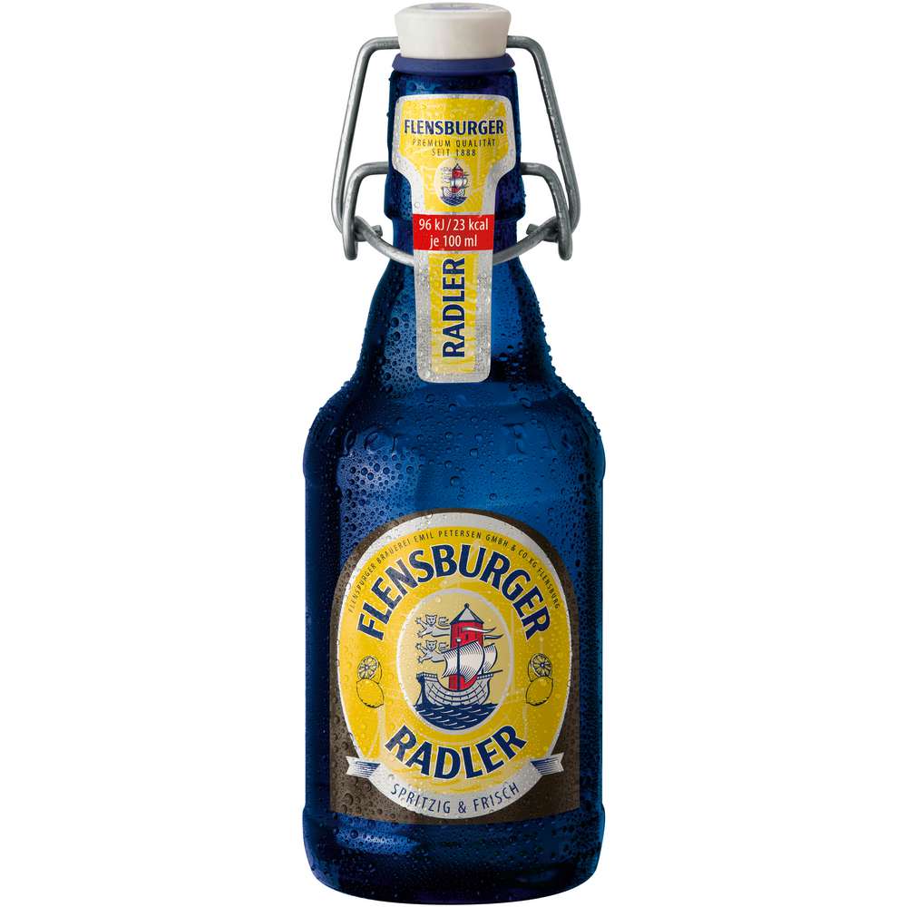 Produktabbildung Flensburger Biermischgetränk, Radler 2,4%