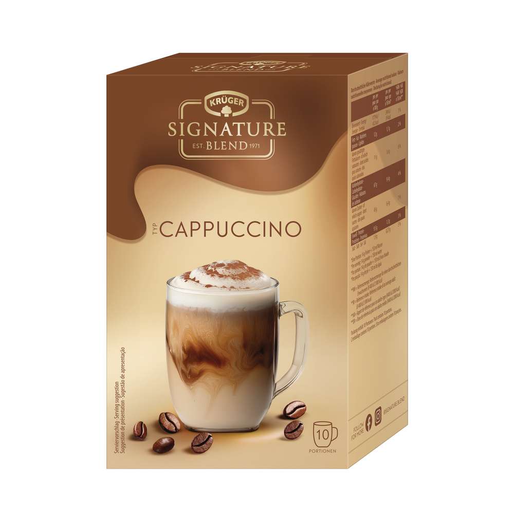 Produktabbildung Krüger Cappuccino-Pulver Signature
