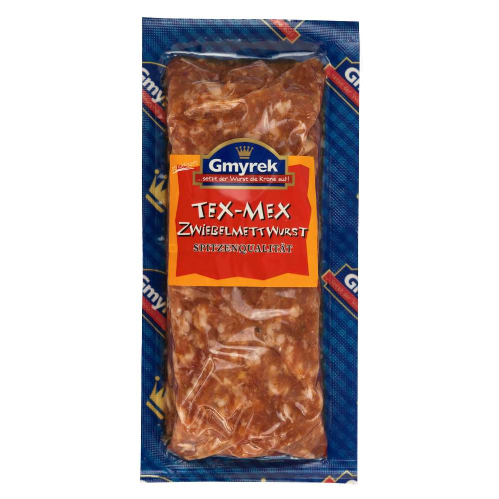 Produktabbildung Gmyrek Tex-Mex Zwiebelmettwurst