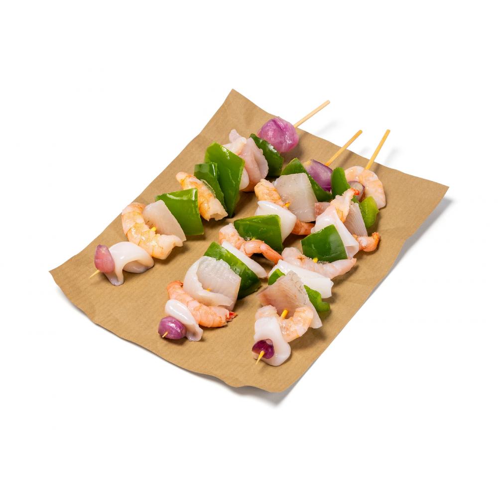 Produktabbildung keine Marke Meeresfrüchtespieß Paprika, je Stück