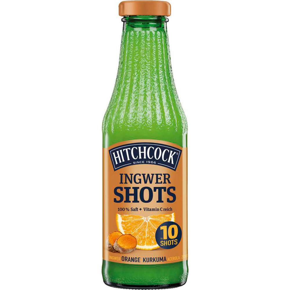Produktabbildung Hitchcock Ingwer Shots Orange