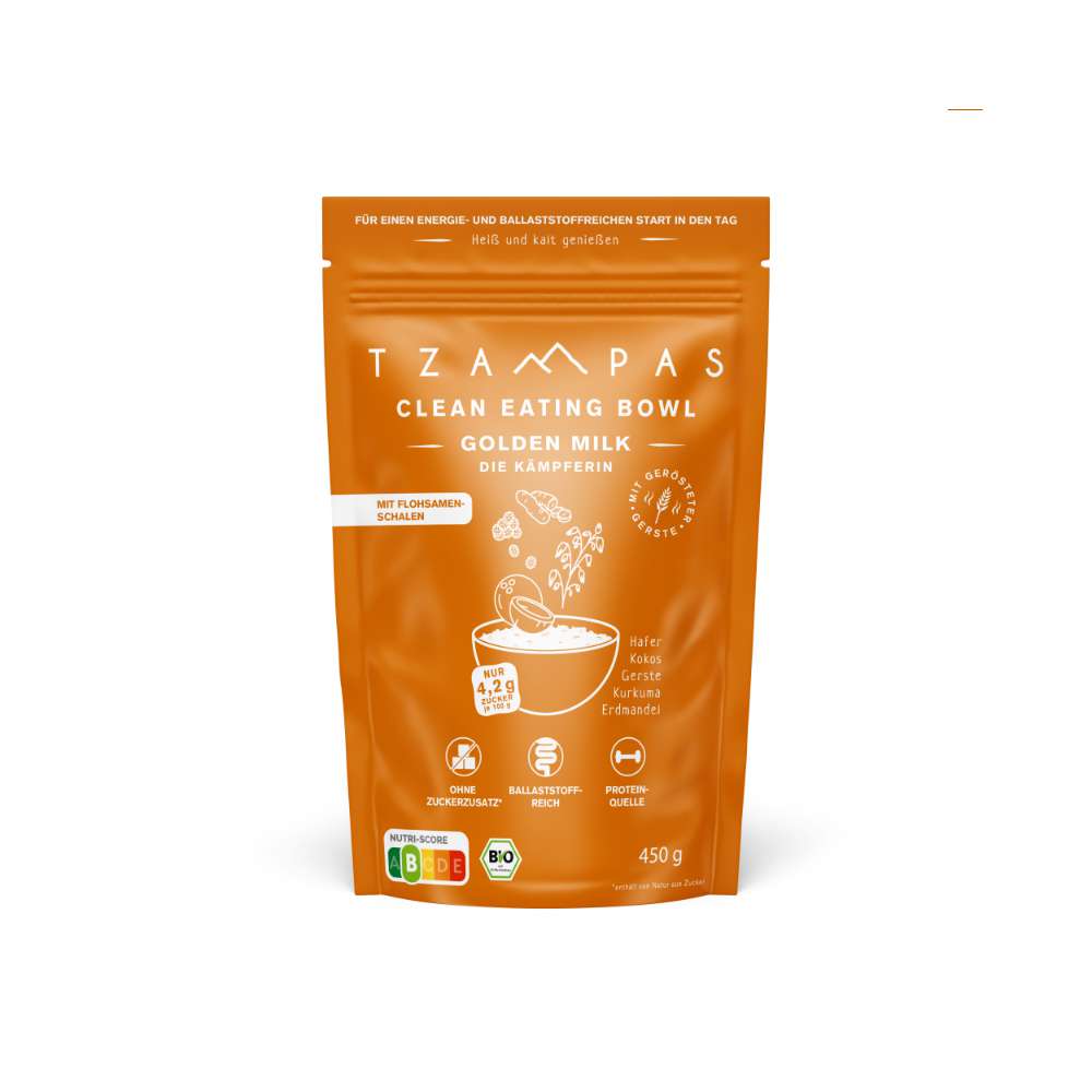 Produktabbildung TZAMPAS Clean Eating Bowl Golden Milk