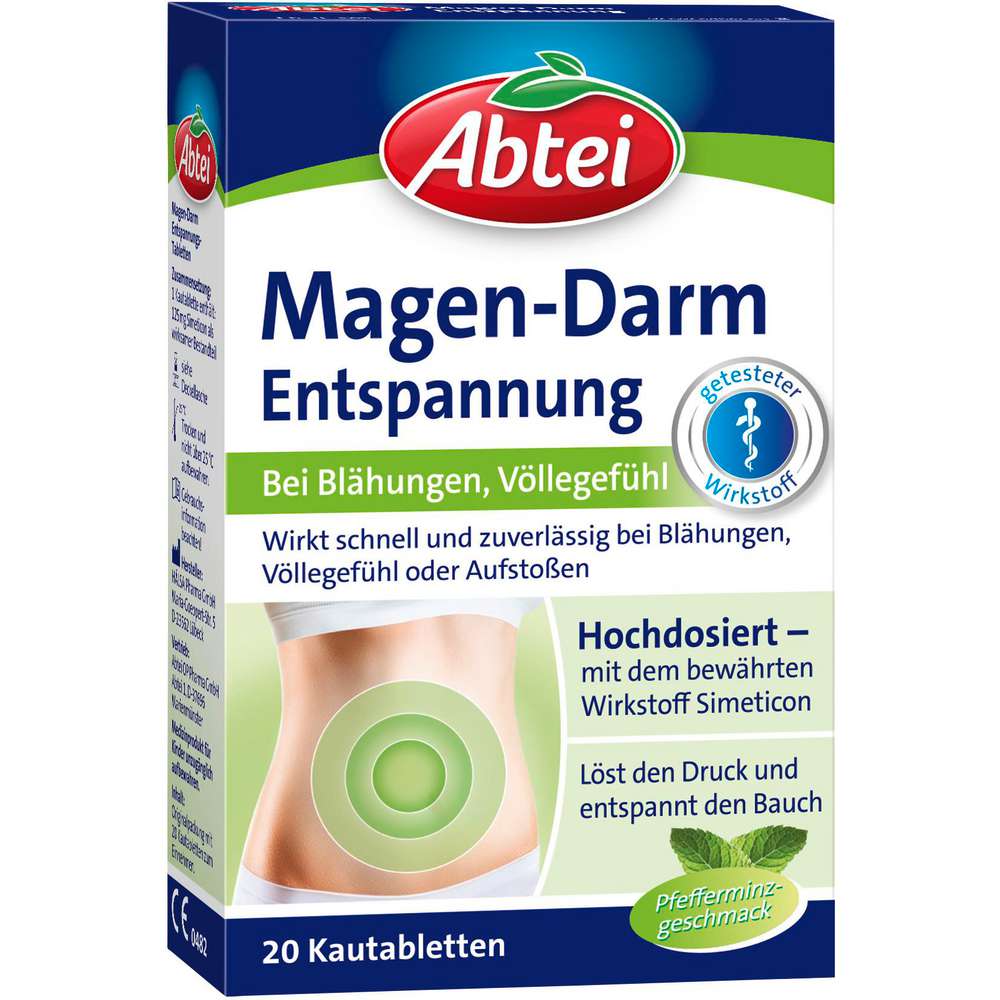 Produktabbildung Abtei Magen-Darm Entspannung, bei Blähungen, Völlegefühl