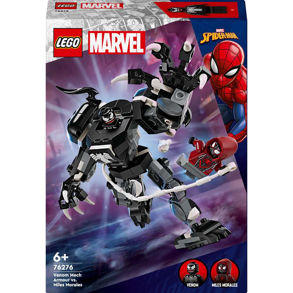 Produktabbildung Lego LEGO Marvel 76276 Venom Mech vs. Miles Morales, Superhelden-Spielzeug