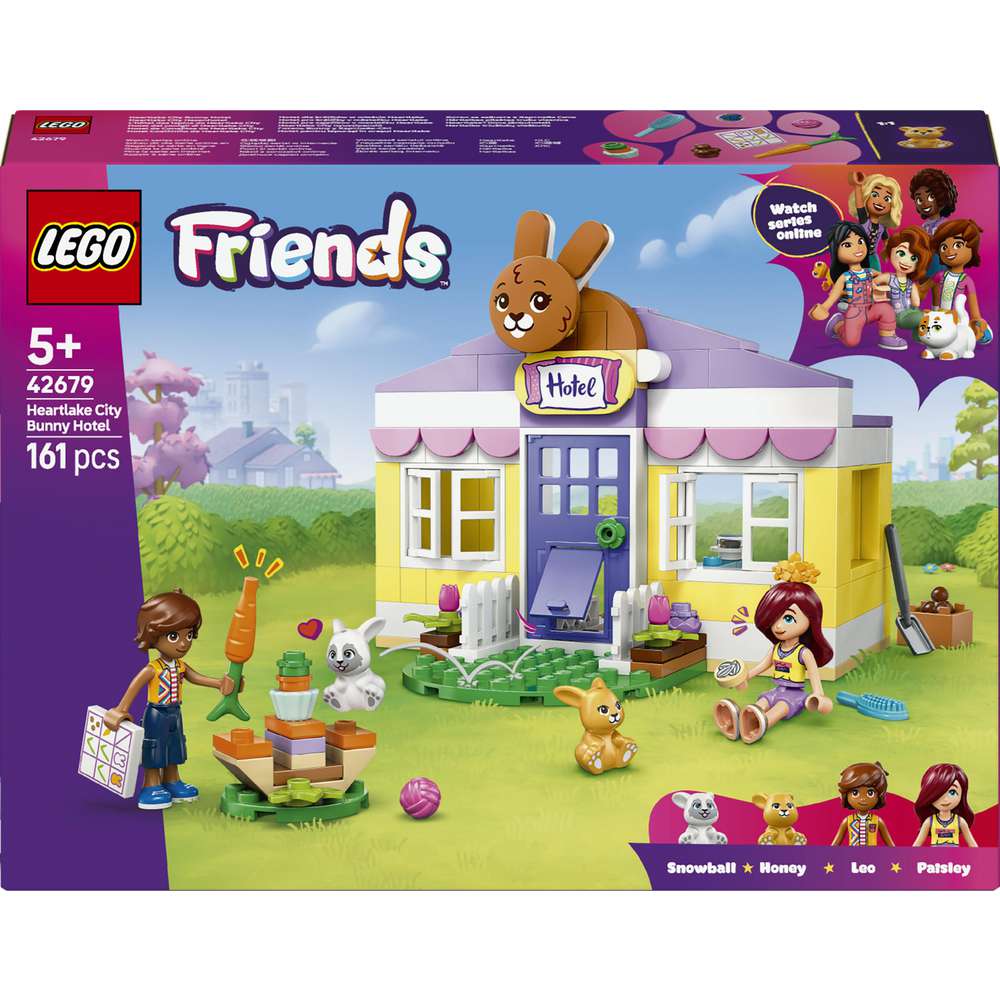 Produktabbildung Lego LEGO Friends Heartlake City Hasenhotel 42679